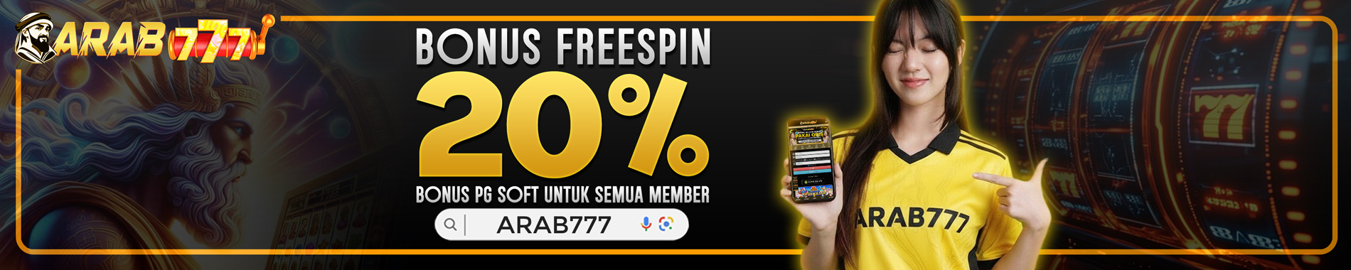 BONUS FREESPIN ARAB777